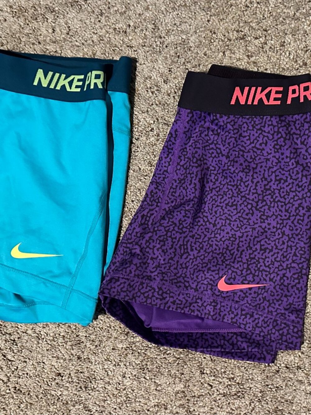 3" Nike Pro running shorts